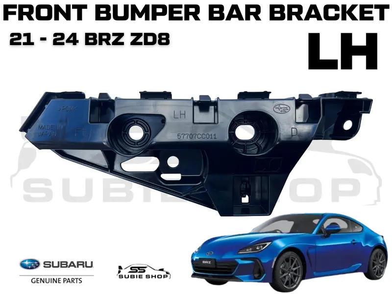 New Genuine Oem Subaru Brz 2021 - 24 Front Bumper Bar Bracket Slider Left Lh L 1