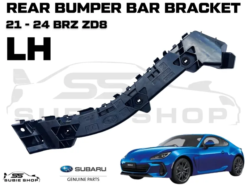 New Genuine Oem Subaru Brz Zd8 21 - 24 Rear Bumper Bar Bracket Slider Left Lh L 1