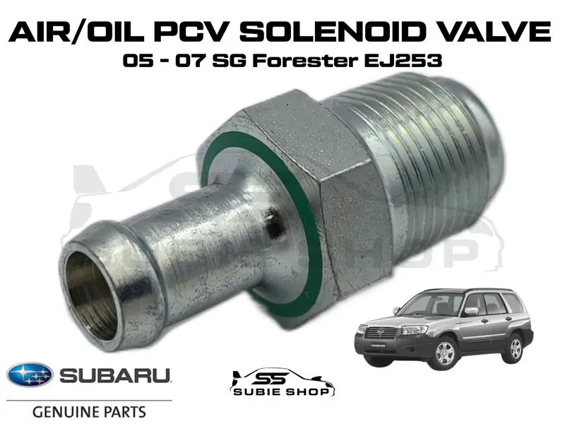 New Genuine Oem Subaru Forester Sg Na 2005 - 07 Ej25 Pcv Valve Solenoid Air Oil 1