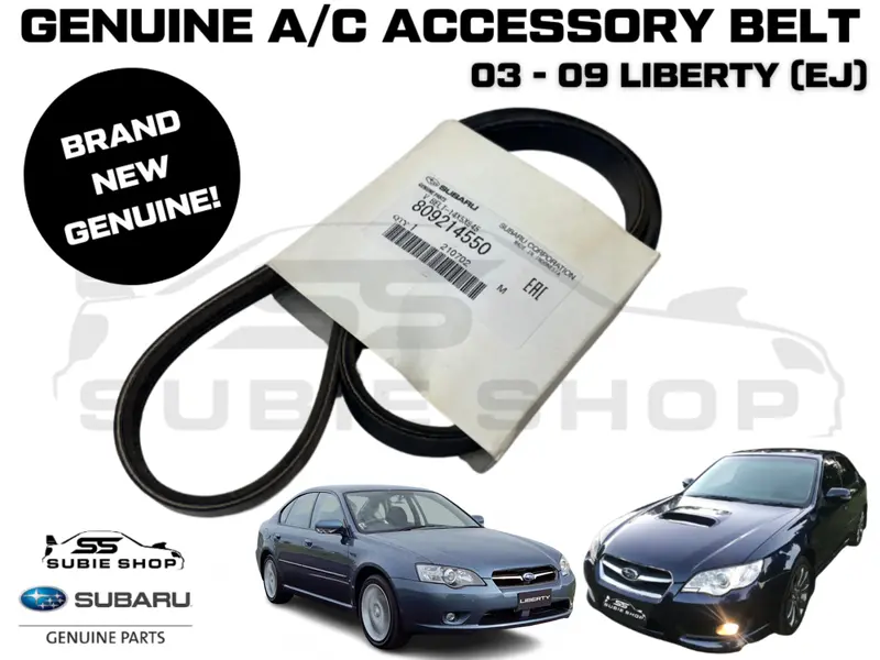 New Genuine Oem Subaru Liberty Gen 4 Ej 2003 - 2009 Ac Air Con Conditioning Belt 1