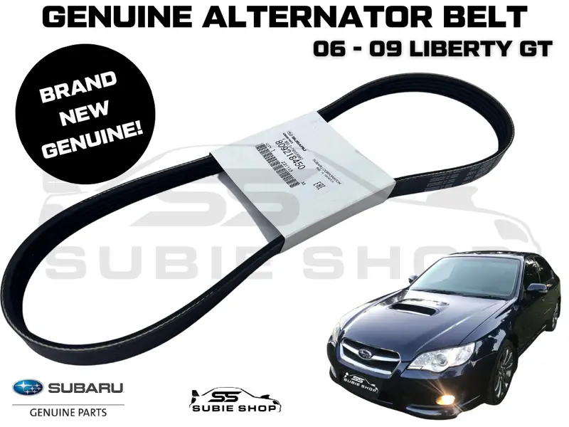 New Genuine Oem Subaru Liberty Gen 4 Gt Ej255 Turbo 2006 - 2009 Alternator Belt 1