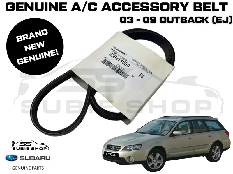 New Genuine Oem Subaru Outback Ej25 2003 - 2009 Ac Air Con Conditioning Belt 1