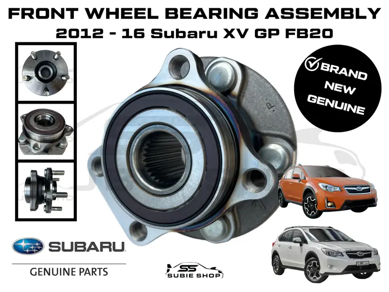 New Genuine Oem Subaru Xv Gp 2012 -16 Front Wheel Bearing Hub Assembly Unit Stud 1
