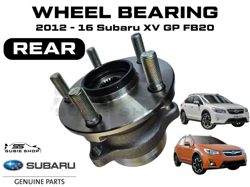 New Genuine Oem Subaru Xv Gp 2012 - 16 Rear Wheel Bearing Hub Assembly Unit Stud 1