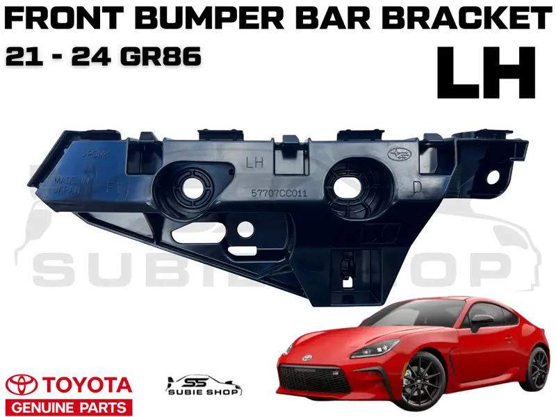 New Genuine Oem Toyota Gr86 2021 - 24 Front Bumper Bar Bracket Slider Left Lh 86 1