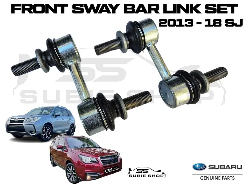 New Genuine Subaru Forester Sj 2013 -18 Front Sway Bar Links Stabilizer Pair Set 1