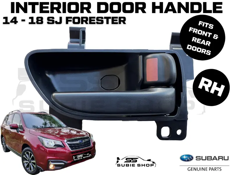 New Genuine Subaru Forester Sj 2014 - 18 Interior Door Handle Front & Rear Right 1