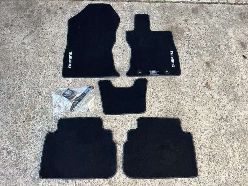New Genuine Subaru Forester Sk 2018 - 21 Set 5 Floor Mats Matts Matt Mat Carpet 1