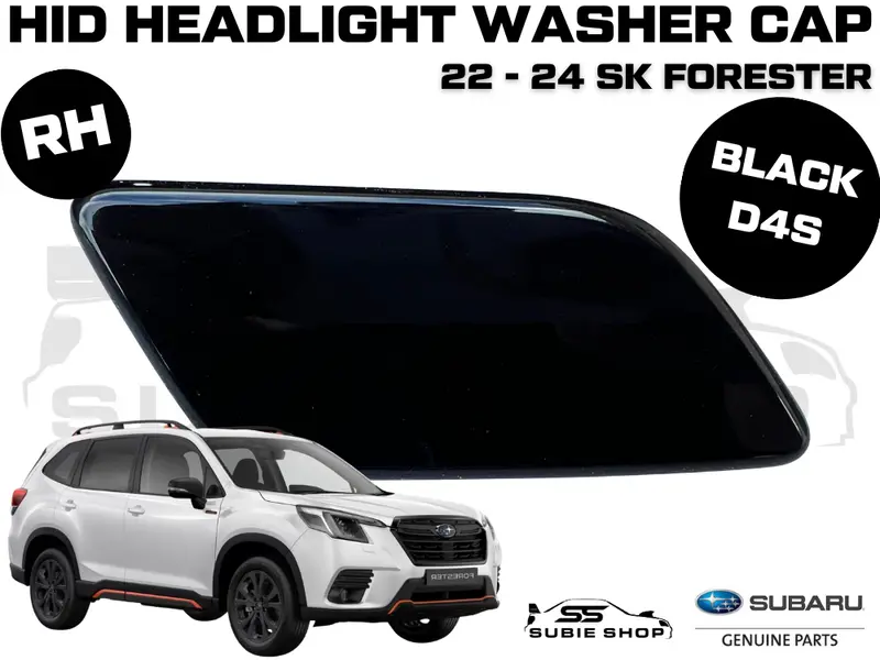New Genuine Subaru Forester Sk Headlight Washer Cap Cover 22 -24 Right Black D4s 1