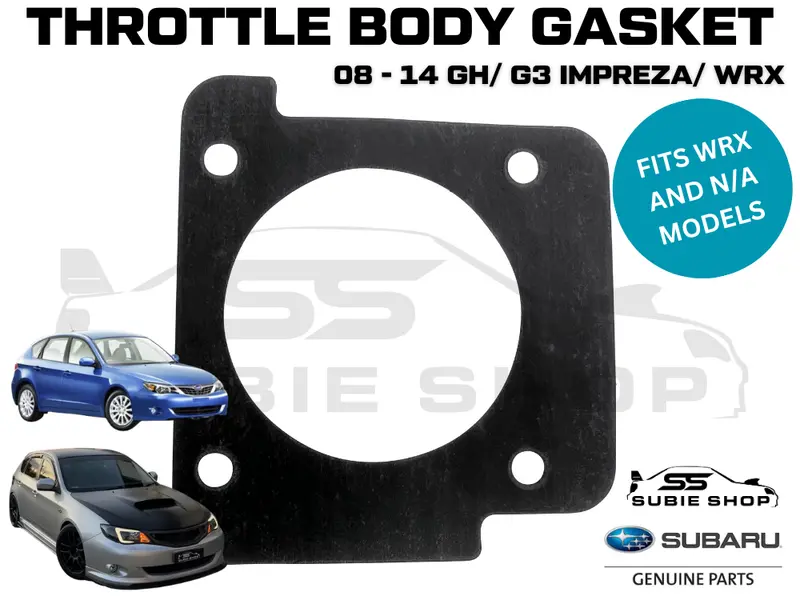 New Genuine Subaru Impreza Ej20 Ej255 Gh & G3 Wrx 07 - 14 Throttle Body Gasket 1