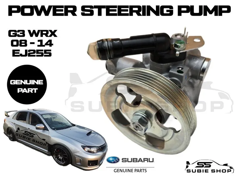New Genuine Subaru Impreza G3 Wrx 08 - 14 Turbo Power Steering Pump Ej255 2.5L 1
