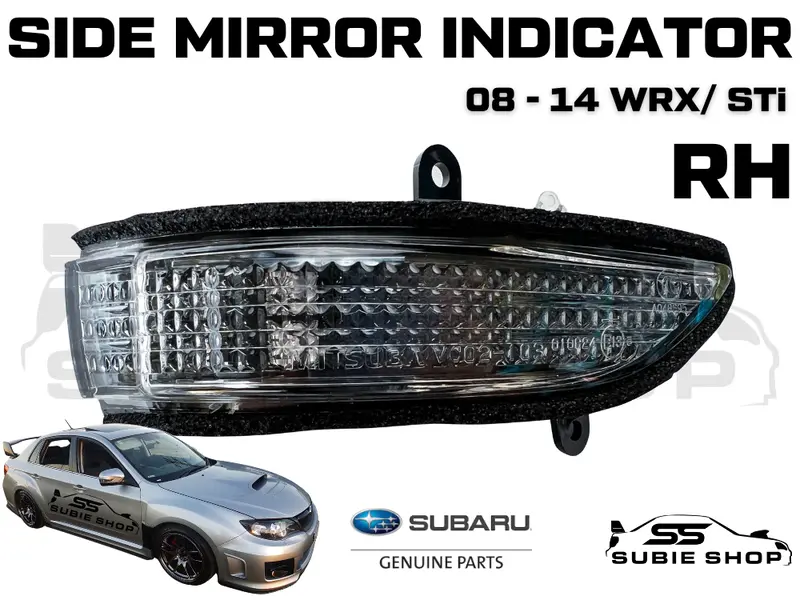 New Genuine Subaru Impreza G3 Wrx Sti 08 -14 Side Mirror Indicator Light Right R 1