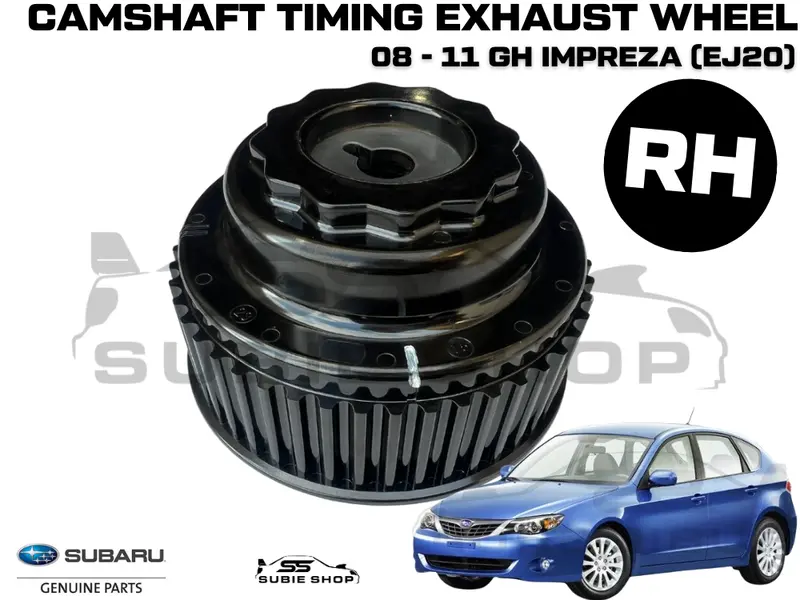 New Genuine Subaru Impreza Gh 08-11 Ej20 Right Timing Camshaft Cam Exhaust Wheel 1