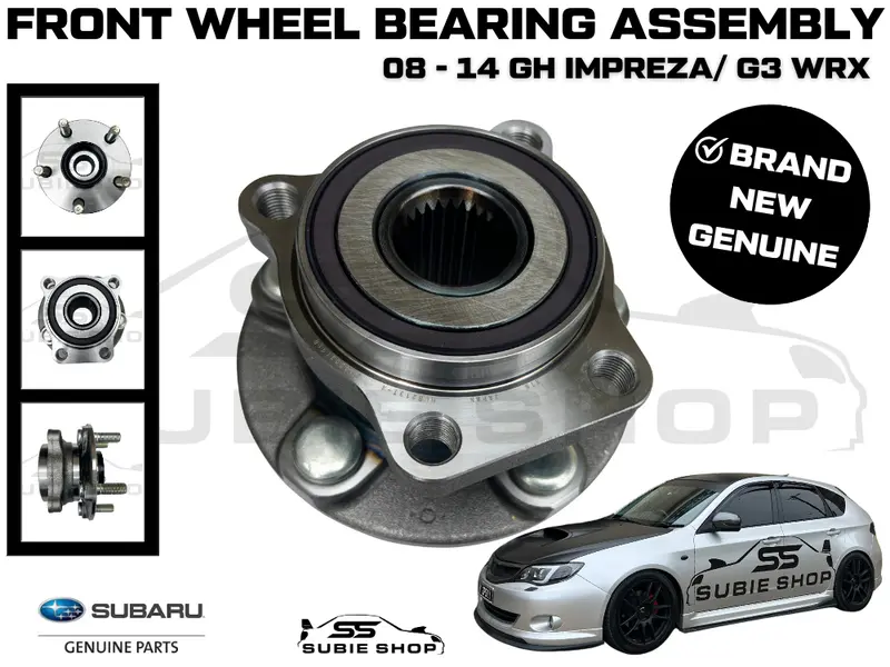 New Genuine Subaru Impreza Gh G3 Wrx 2008 - 14 Front Wheel Bearing Hub Assembly 1