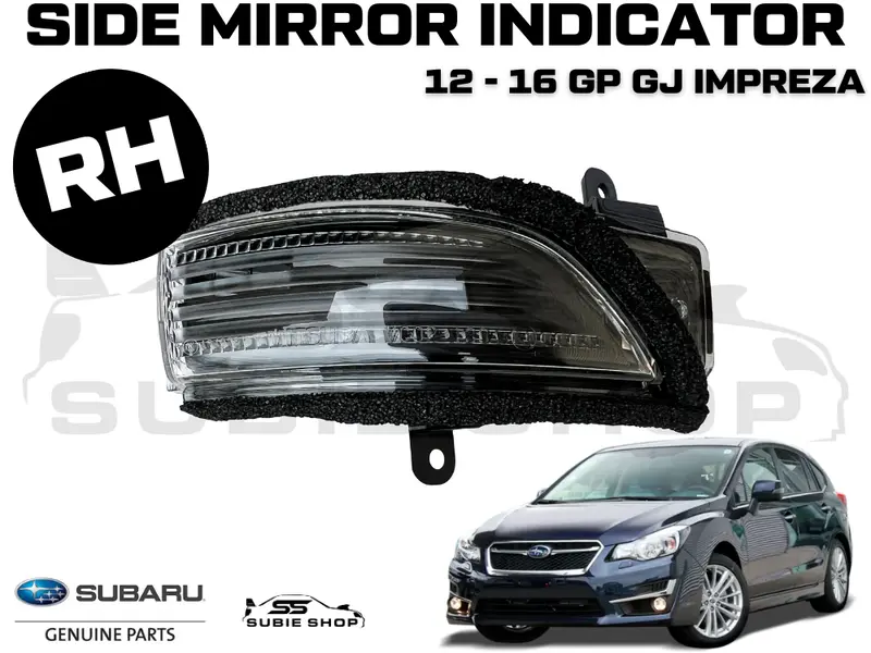 New Genuine Subaru Impreza Gp Gj 2012 - 2016 Side Mirror Indicator Light Right R 1