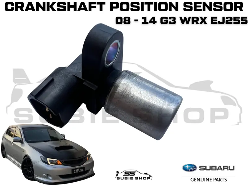 New Genuine Subaru Impreza Wrx G3 Ej255 08 - 14 Crankshaft Crank Position Sensor 1