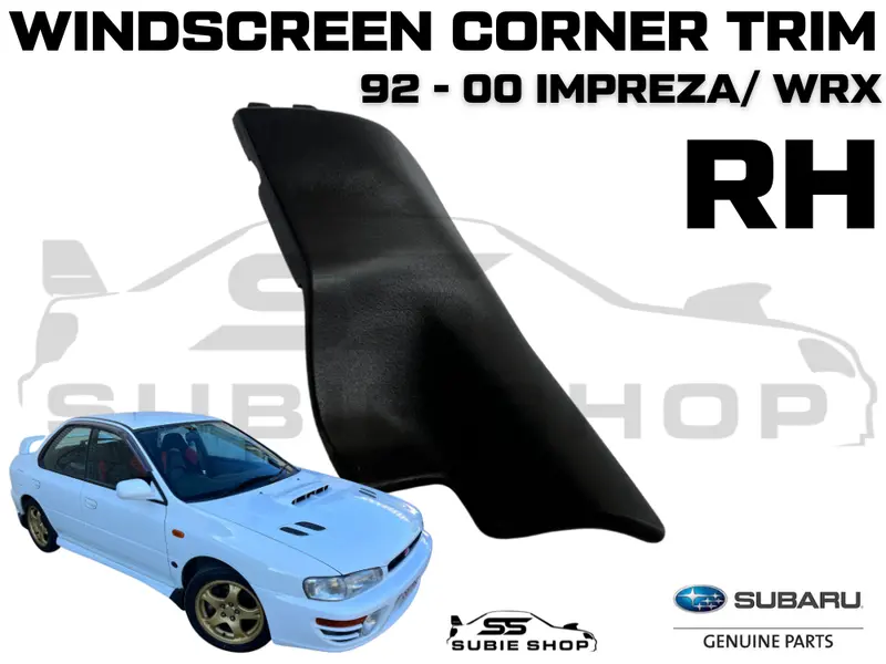New Genuine Subaru Impreza Wrx Gc8 Gf8 92-00 Windscreen Mould Trim Panel Right R 1