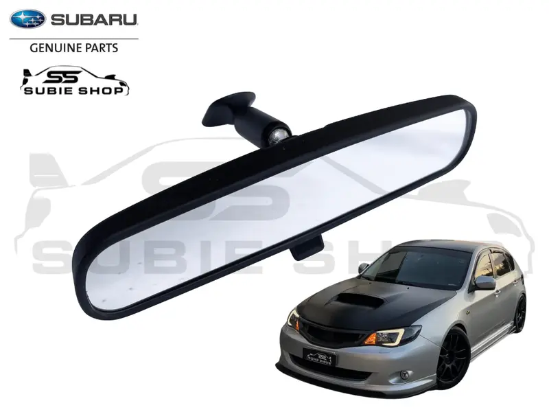 New Genuine Subaru Impreza Wrx Rs Sti 08 - 14 Rear Vision Mirror View Windscreen 1