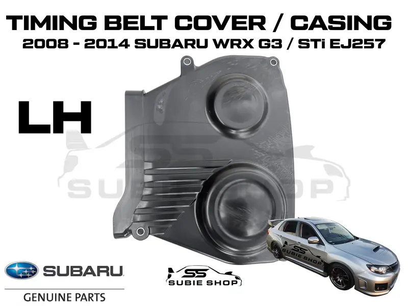 New Genuine Subaru Impreza Wrx Sti Turbo 08-14 Ej255 Timing Belt Cover Case Left 1