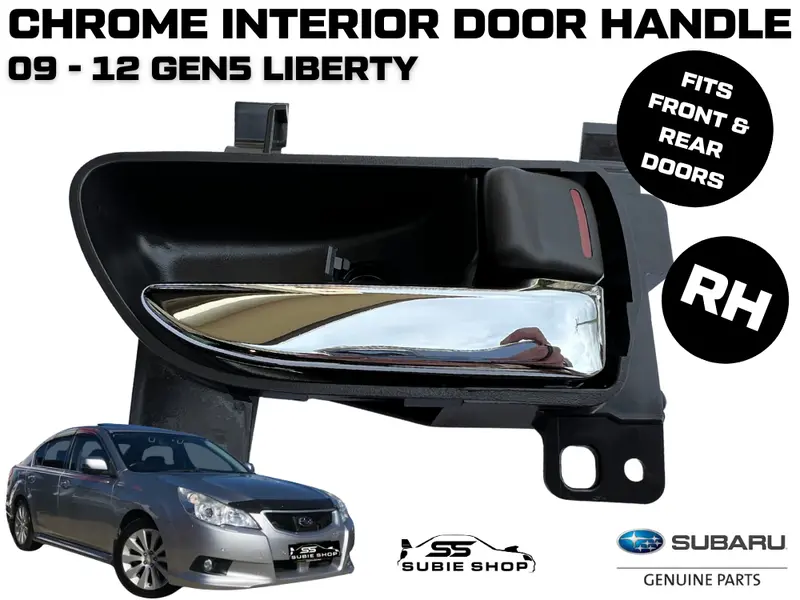 New Genuine Subaru Liberty Bm Br 09 -12 Interior Door Handle Front & Rear Right 1