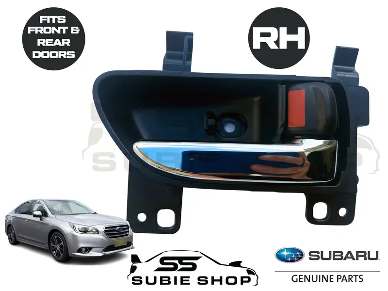 New Genuine Subaru Liberty Bn 2015 - 18 Interior Door Handle Front & Rear Right 1