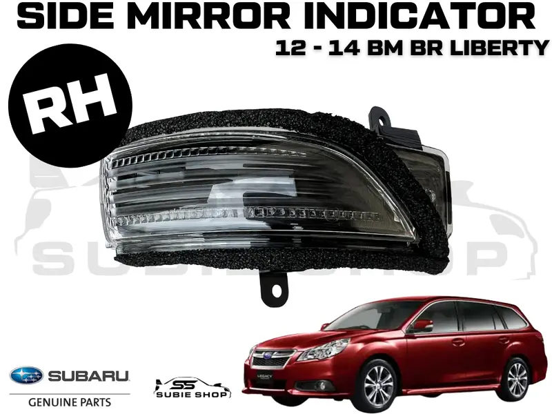 New Genuine Subaru Liberty Br Bm 2012 - 2014 Side Mirror Indicator Light Right R 1