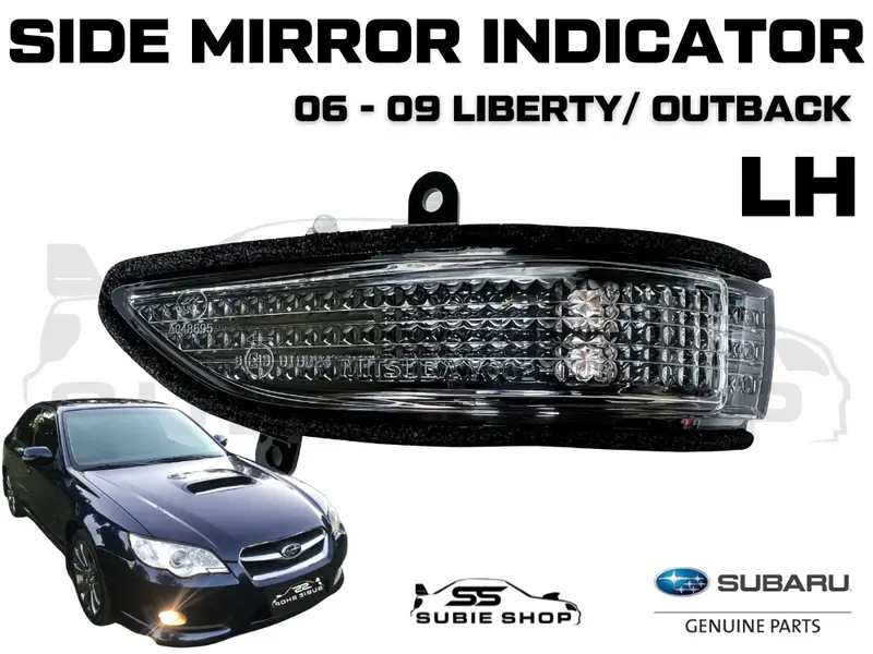 New Genuine Subaru Liberty Outback 06 - 09 Side Mirror Indicator Light Left L 1