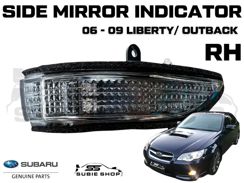 New Genuine Subaru Liberty Outback 06 - 09 Side Mirror Indicator Light Right R 1
