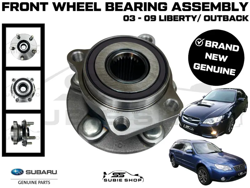 New Genuine Subaru Liberty Outback 2003 - 2009 Front Wheel Bearing Hub Assembly 1