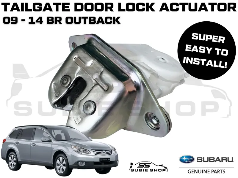 New Genuine Subaru Outback Br 2009 - 2014 Boot Hatch Tailgate Actuator Door Lock 1