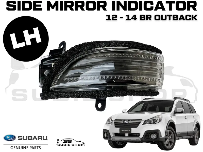 New Genuine Subaru Outback Br 2012 - 2014 Side Mirror Indicator Light Left Lh 1