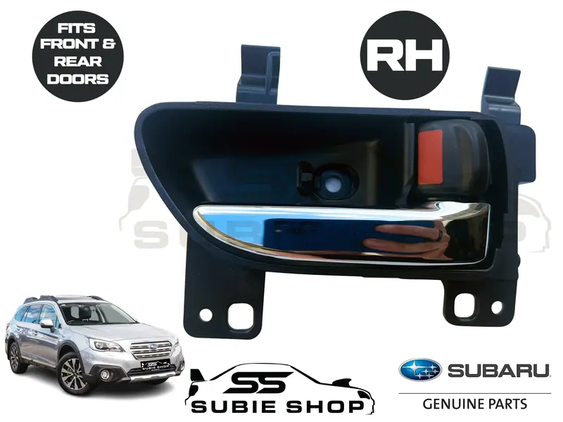 New Genuine Subaru Outback Bs 2015 - 17 Interior Door Handle Front & Rear Right 1