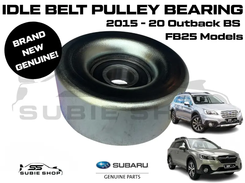 New Genuine Subaru Outback Bs 2015 -21 Idle Belt Pulley Bearing Fb25 Engine 4Cyl 1