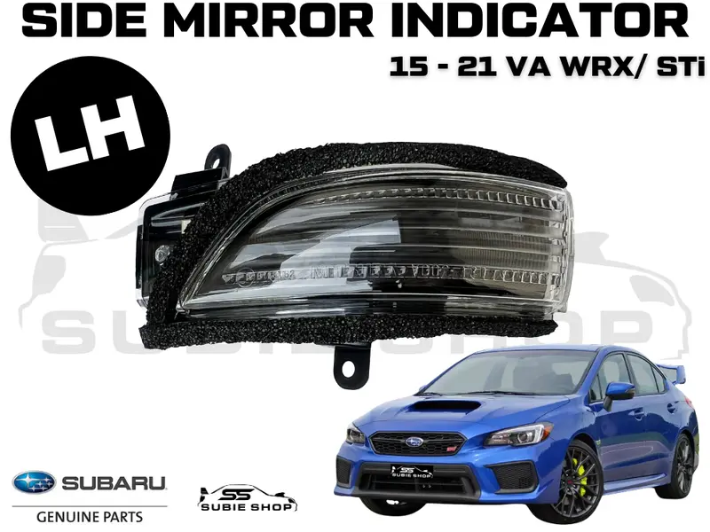 New Genuine Subaru Va Wrx Sti 2015 - 2021 Side Mirror Indicator Light Left Lh 1