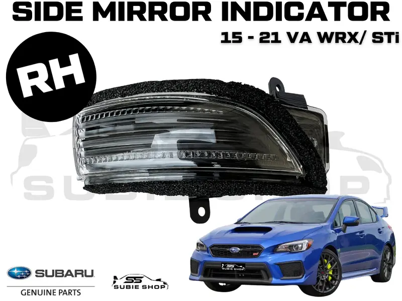 New Genuine Subaru Va Wrx Sti 2015 - 2021 Side Mirror Indicator Light Right R 1