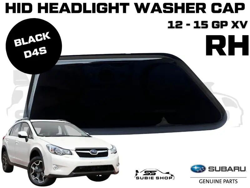 New Genuine Subaru Xv Gp 12-15 Headlight Bumper Washer Cap Cover Right Black D4s 1