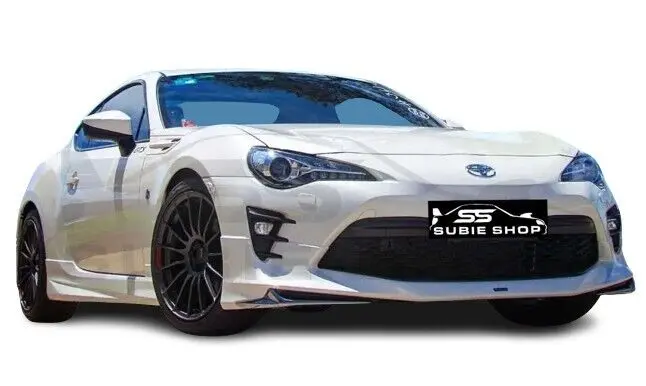 New Genuine Toyota 86 2015 - 21 Front Bumper Bar Tow Hook Cap Cover White K1x 2