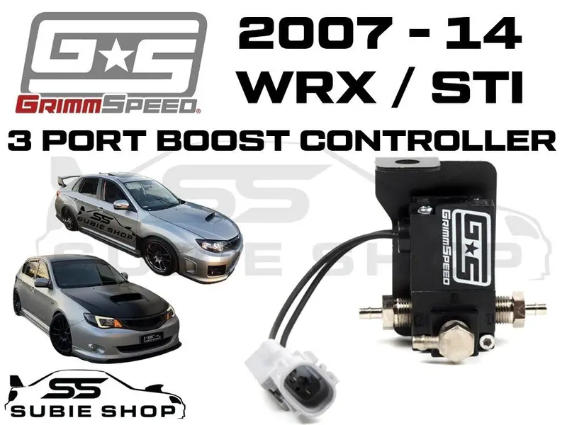New Grimmspeed 3 Port Boost Control Solenoid For Subaru Wrx G3 2007 - 14 Ej25 1
