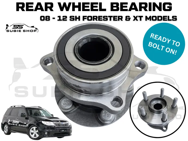 New Rear Back Wheel Bearing Hub Assembly For Subaru Forester Sh Xt 2008 - 2012 1