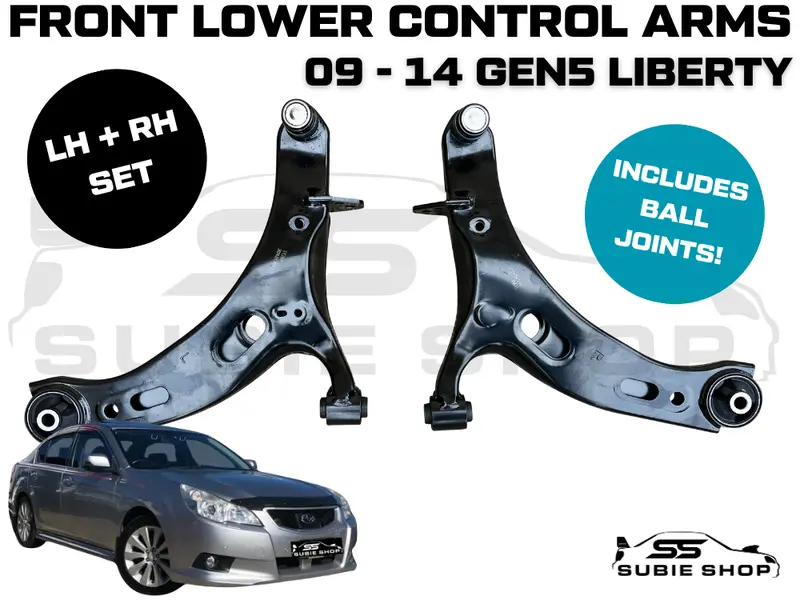 New Right Left Front Lower Control Arms Bush For Subaru Liberty Bm Br Gen 5 9-14 1