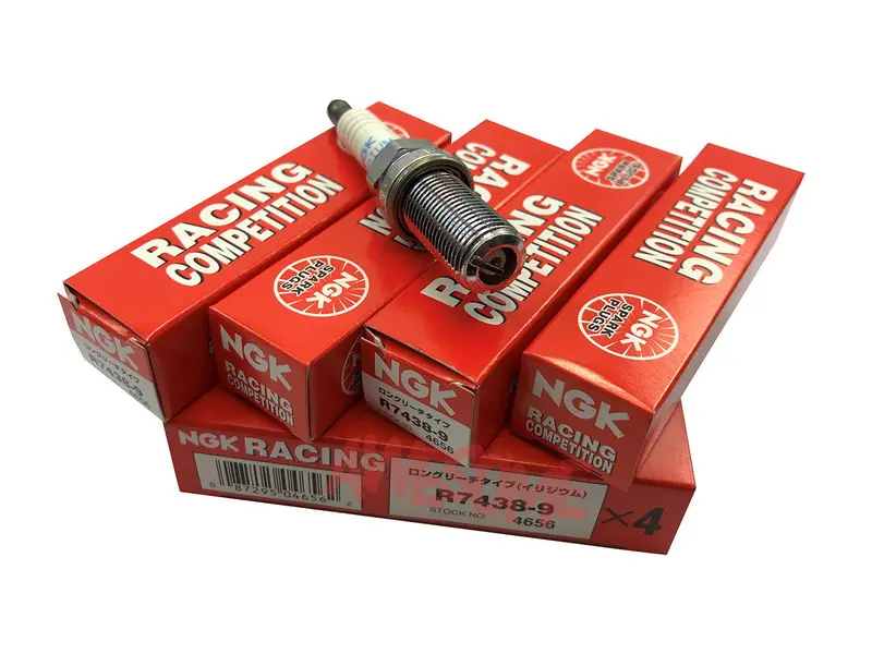 Ngk Competition R7438-9 (X4) Angled Ground Strap Spark Plug Set - 2.0 Tsi Ea888 Gen3 (Is38) 1