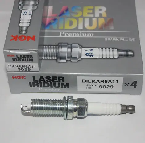 Ngk Dilkar6a11 Laser Iridium Spark Plug (Toyota Hiace/Esquire/Noah/Premio/Allion/Axio/Corolla/Honda Civic/Vezel) 1