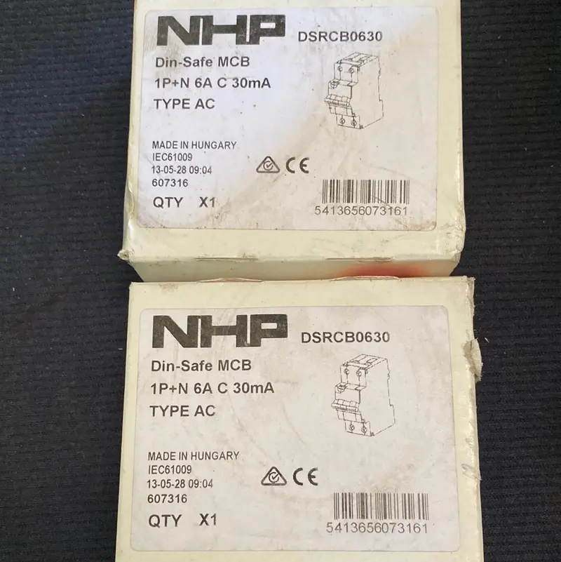Nhp Dsrcb0630 Circuit Breaker Mcb/Rcd 10Ka 6A 30Ma 1