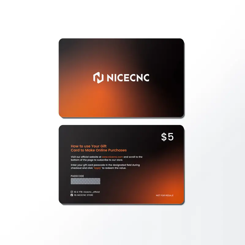 Nicecnc $5 Gift Card | Members' Day Exclusive Reward 1