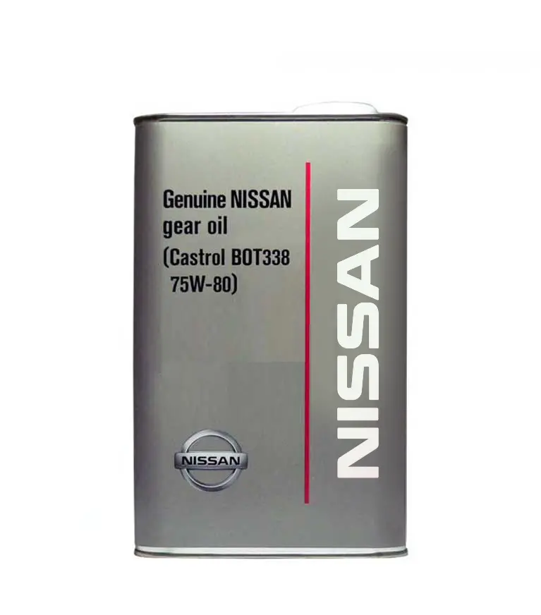 Nissan Oem Gear Oil Bot 338 75W/80 1L 1
