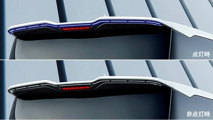 Noha(Zwr90) Modellista Illuminate Roof Spoiler 1