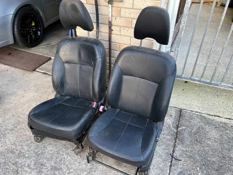 Oem Genuine Subaru Forester Sh 2008 12 Front Driver Passenger Leather Seats Seat 1
