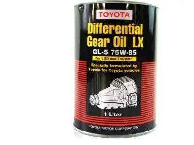 Oem Genuine Toyota Rear Differential Gear Oil Lx 75W-85 Gl-5 For 2013+ Frs/Brz/86 & 2022+ Gr86 1