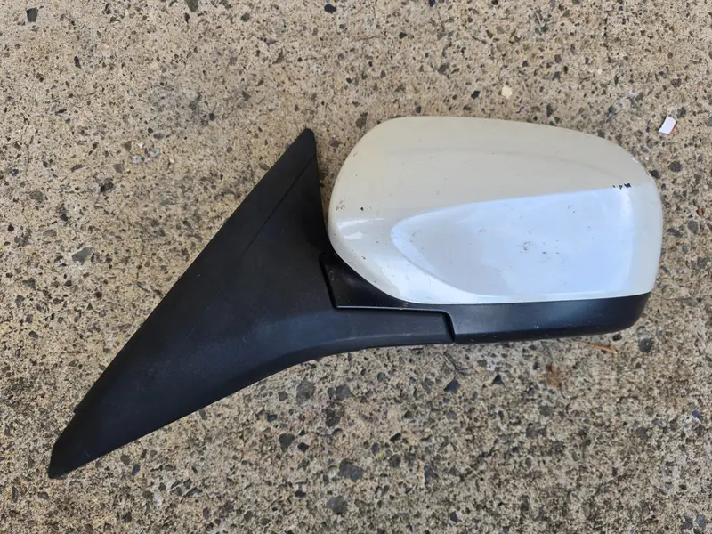 Oem Left Passenger Side Rear View Mirror 07-11 Subaru Impreza Gh Rs G3 White 37J 1