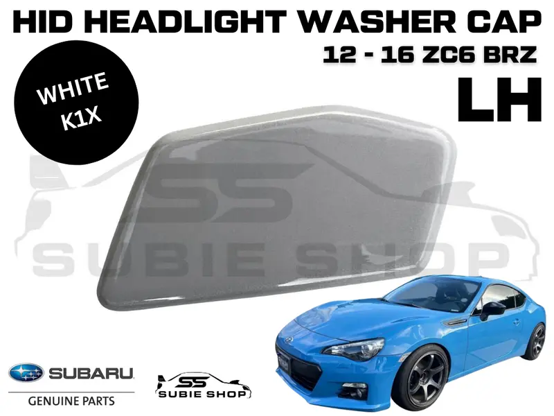 Oem New Genuine Headlight Washer Cap Cover 12-16 Subaru Brz Zc6 Left White K1x L 1